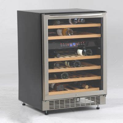 46 Bottle Dual Zone Wine Cooler | Frontgate