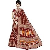 TAMAIRA FASHION Women's Pure Cotton Saree Without Blouse Piece (1445 ...