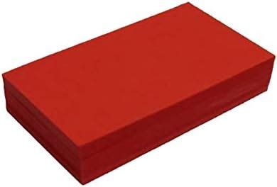 IMPRINT Bright Red Unruled Index Cards- (2 x 3.5) inch (Pack of 100 ...