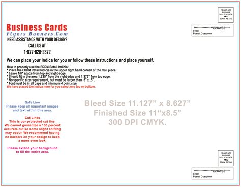 Eddm Usps Template