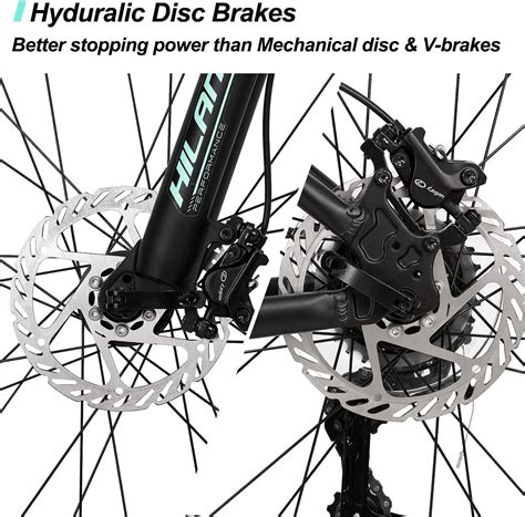 Buy Hiland 29 Inch Mountain Bike for Men, Aluminum Frame, Front and ...