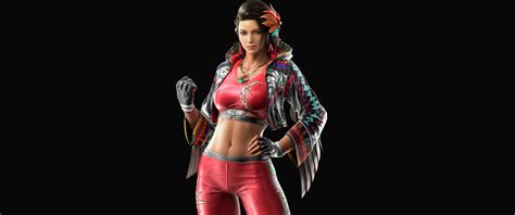 Azucena Ortiz Wallpaper 4K, Tekken 8, Black background, 5K