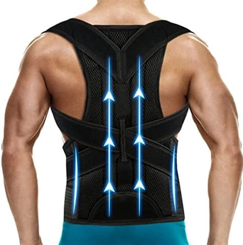 Buy FAZTER Neoprene Unisex Posture Corrector With Two Flexible Plates ...