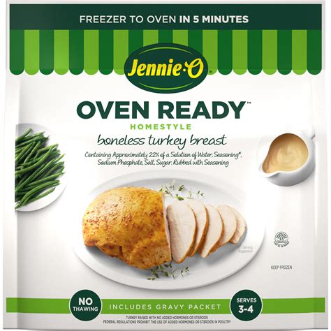 JENNIE-O OVEN READY Frozen Boneless Turkey Breast, 2-3 lb Bag - Walmart ...