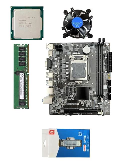 Amazon.in: Buy PreSolve| H110 Motherboard Combo/Kit with i5-8500 ...