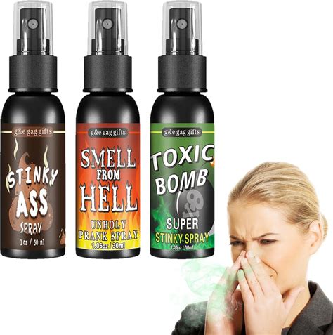 Fart Spray | 3 Pack Fart Liquid Spray - Stinky Ass Fart Spray and Smell ...