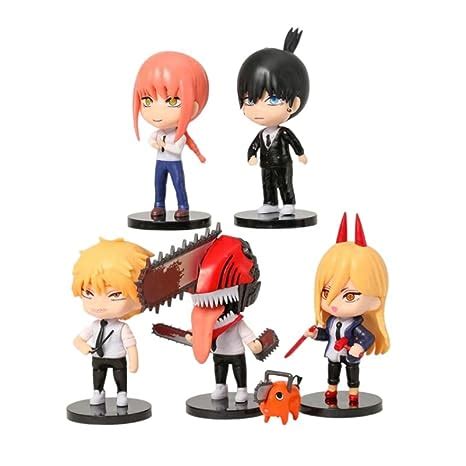 Buy AUGEN Chainsaw Man Set of 6 - A Action Figure Limited Edition for ...