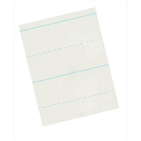 School Smart School Smart 085355 Alternate Ruled Long Way Writing Paper ...