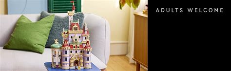 LEGO ǀ Disney Princess Beauty and The Beast Castle Building Kit, Gift ...