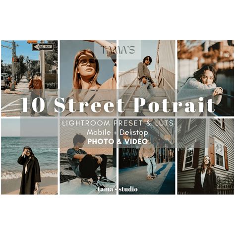 Jual 10 Street Potrait Lightroom Preset & Luts Video Filter Mobile (IOS ...