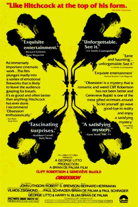 Image result for Obsession Poster