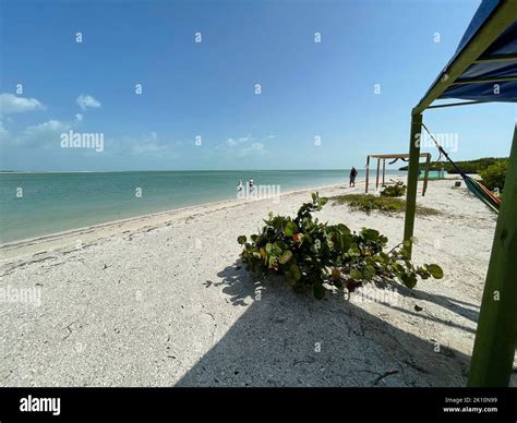 beach at Punta San Julian in Ciudad del Carmen, Campeche Mexico. Gulf ...