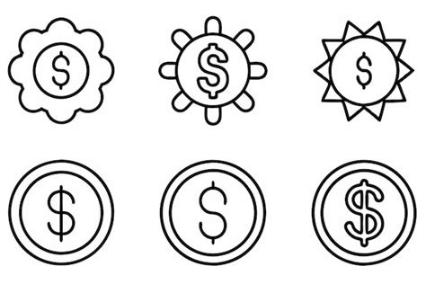Banknote Line Drawing 的图像结果