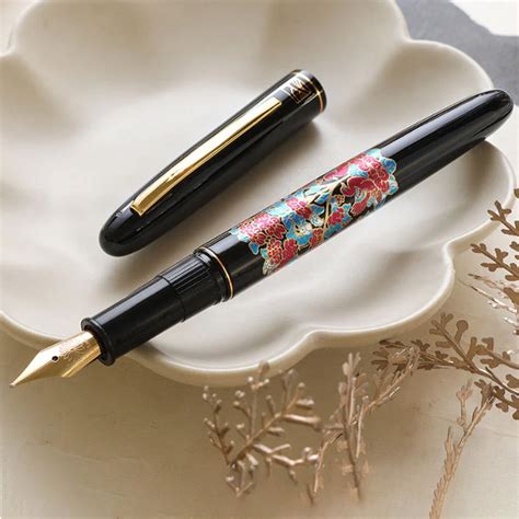 Buy Wancher Calligraphy Maki-e Fountain Pen | Shara Q Fude Steel Nib ...