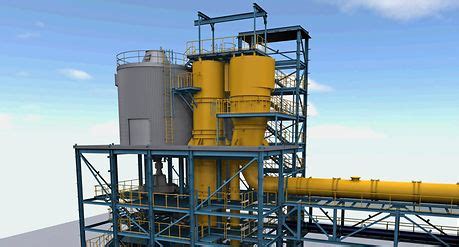ANDRITZ Circulating Fluidized Bed (CFB) gasifier