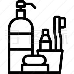 洗护用品图标-有SVG,PNG,EPS格式-寻图标