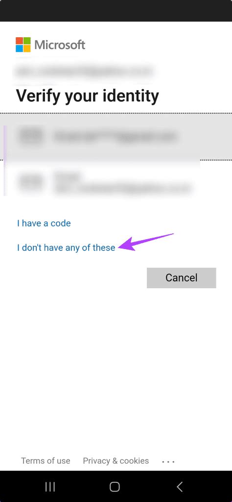 Image result for Microsoft Account Security Code