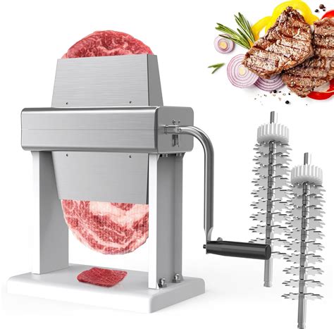 Amazon.com: Upgraded Manual Meat Tenderizer Machine,Meat Tenderizer ...