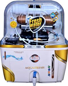 Aqua Fresh Swift GOLD COPPER ro+uv+tds Electrical ground 15 L 15 L RO ...