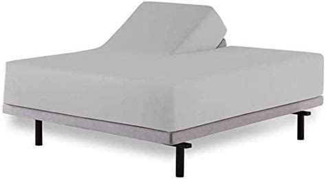 PURE DREAMS 1 PC Top Split King Fitted Sheet for Adjustable beds, 100% ...