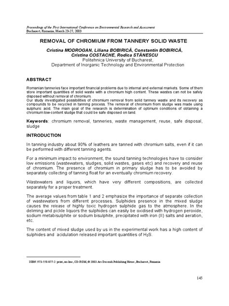 Image result for Chromium Waste From Modjo