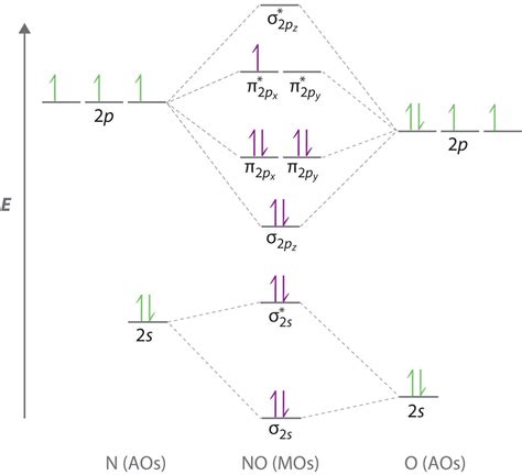 Nitric Oxide Molecular Orbital Diagram