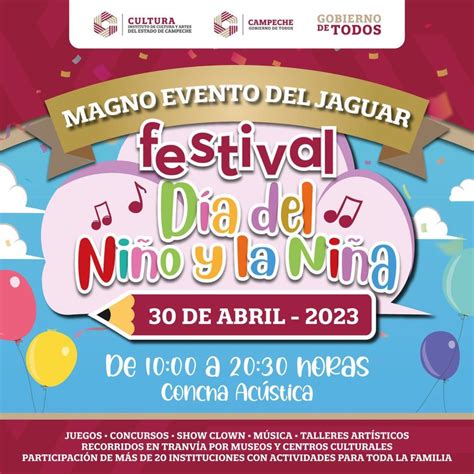 Ven y diviértete en el Festival del Día del Niño y la Niña