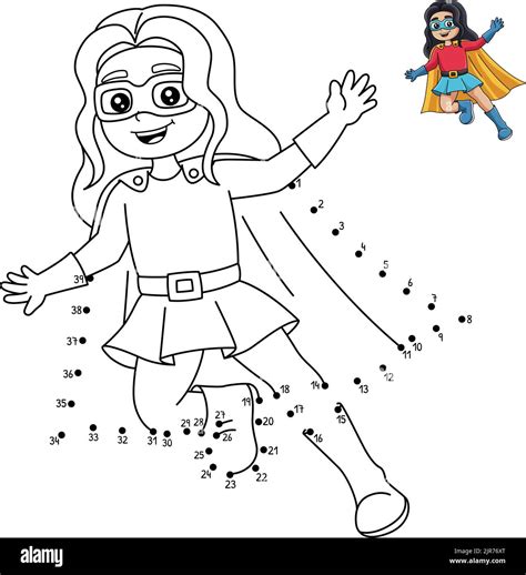 Dot To Dot Coloring Pages Superheroes [2025]