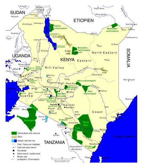 Maps of Kenya | Map Library | Maps of the World