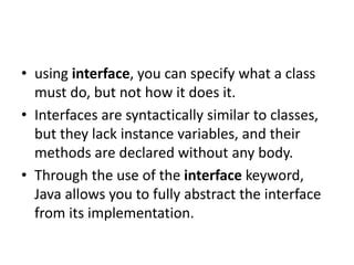 Image result for Why Use an Interface Java