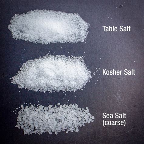 Why Use Kosher Salt Vs Regular Salt at Loyd Lozano blog