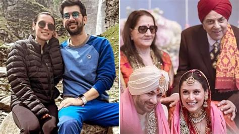 बीवी संग हनीमून पर चिल कर रहे करण, पहली पत्नी संग दिखे धर्मेंद्र ...