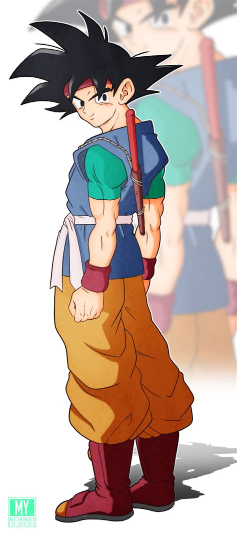 Goku Jr. Commission by MyMemoriesIncarnate on DeviantArt