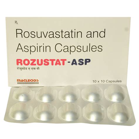 Rozustat ASP Capsule 10's Price, Uses, Side Effects, Composition ...
