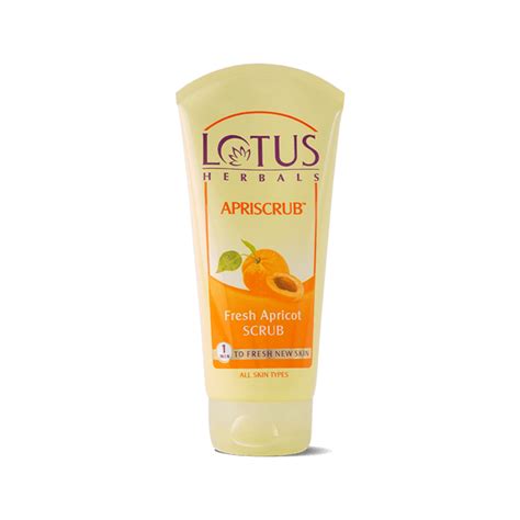 Lotus Herbals Apriscrub Fresh Apricot Scrub – Soni Cosmetics