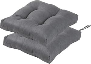 Buy MILLIARD Poisson Outdoor Chair Cushions Set of 2, Patio Furniture ...