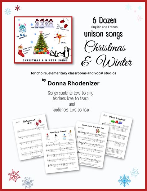 72 Christmas & Winter Songs - by Donna Rhodenizer