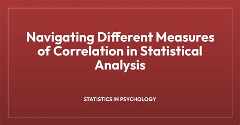 Statistical Correlation Tools 的图像结果