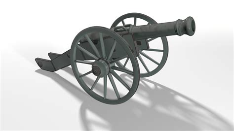 Cannon Free 3D Models download - Free3D