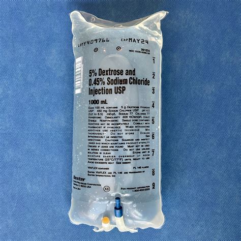 Saline Solutions – IV Fluid Supply