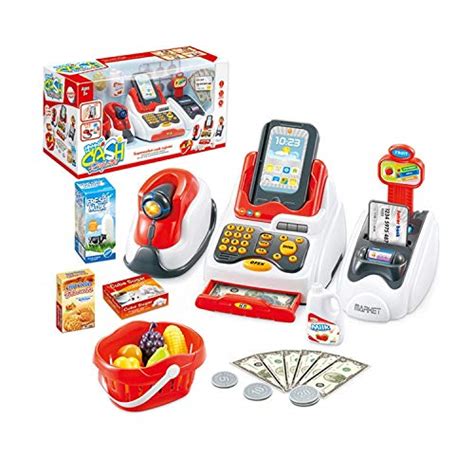 Buy FunBlast Pretend Play (Set of 24 Pcs) Supermarket Cash Register ...