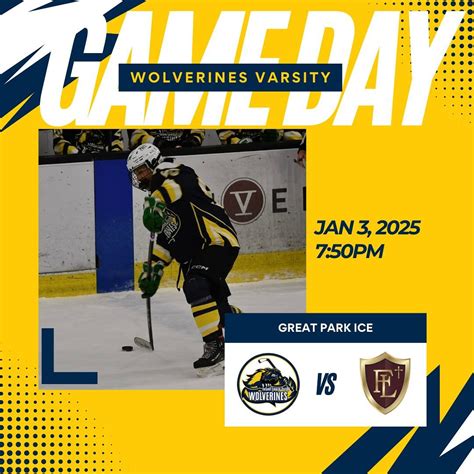 Wolverines High School Hockey | It’s game day! The Wolverines face off ...