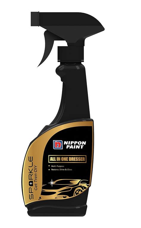 Nippon Paint Sparkle All-in-one Dresser (250 Ml, Black) : Amazon.in ...