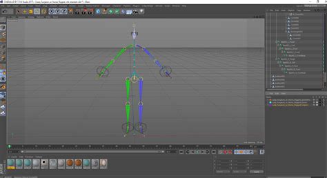 Lady Surgeon or Nurse Rigged for Cinema 4D 3D | 3D Molier International