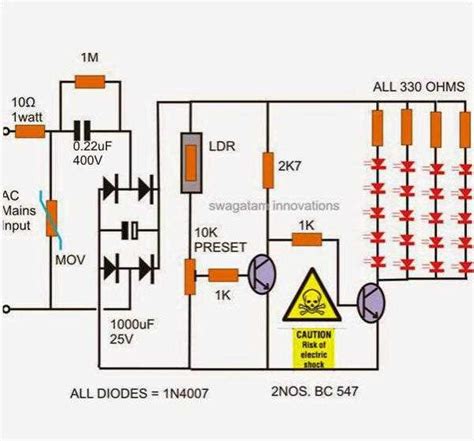 Image result for LED Circuit Configuration Diagram