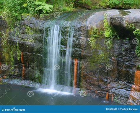 Waterfalls on Wolf Creek stock photo. Image of landscape - 3586506