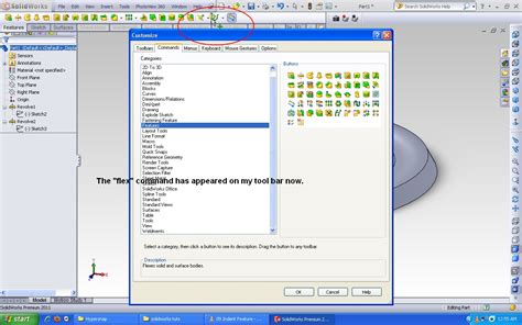 Image result for How to Bind a Command SolidWorks