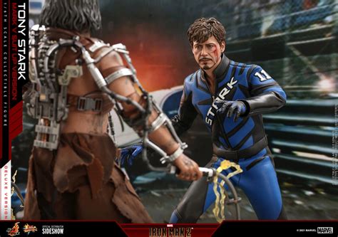TONY STARK (MARK V SUIT UP VERSION) DELUXE Sixth Scale Figure by Hot T