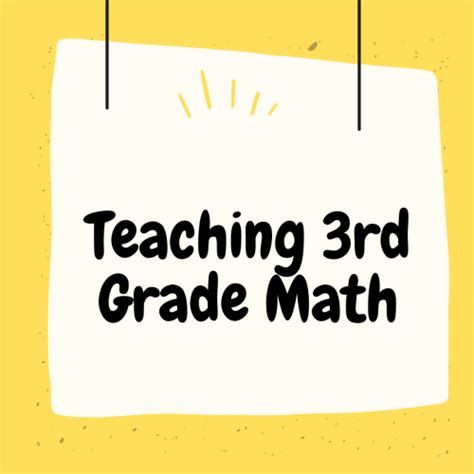 3rd Grade Math Class 的图像结果