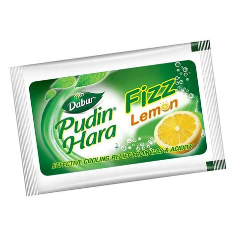 Buy Dabur Pudin Hara Lemon Fizz, 5 gm | 19 Minutes Delivery | Apollo ...